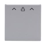 Busch-Jaeger Zentrale Scheibe Cardschalter Radiofrequenzidentifikation 1792 Radiofrequenzidentifikation-83, Abdeckung aluminium, Retail