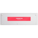 CHERRY MX-LP 2.1 Compact Wireless, Gaming-Tastatur weiß/mehrfarbig, DE-Layout, Cherry MX Low Profile RGB Speed