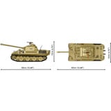 COBI Panzer V Panther Ausf. G "Pudel", Konstruktionsspielzeug Maßstab 1:28