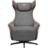 Cougar Gaming-Sofa Magus Gray, Gaming-Stuhl grau/orange