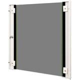 Digitus Glas-Fronttür für 19" 12HE Wandgehäuse Unique Serie, Frontpanel grau, 12 Höheneinheiten