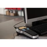 Dymo LabelManager 420P, Beschriftungsgerät schwarz/silber, mit ABC-Tastatur, S0915480
