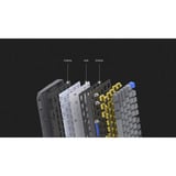 ENDORFY Thock V2 75% Wireless, Gaming-Tastatur grau, DE-Layout, ENDORFY Yellow by Gateron