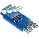 GEDORE Winkelschraubendreher-Satz, 10-teilig 1,3mm - 10mm, mit Halteclip