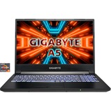 GIGABYTE A5-K1-ADE1130SD, Gaming-Notebook schwarz, ohne Betriebssystem, 144 Hz Display, 512 GB SSD