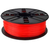 Gembird PLA-Filament fluoreszierend rot, 3D-Kartusche 1 kg, 1,75 mm, auf Rolle