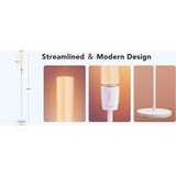 Govee RGBICWW Cylinder Floor Lamp, LED-Leuchte 