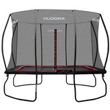 HUDORA 4Square Trampolin 215x305, Fitnessgerät schwarz/rot