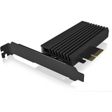 ICY BOX IB-PCI224M2-ARGB, Adapter schwarz
