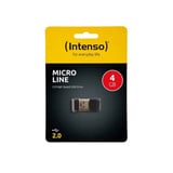 Intenso Micro Line 4 GB, USB-Stick schwarz