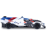 Jamara BMW M Hybrid V8 Diecast, Modellfahrzeug blau/weiß, Maßstab 1:24, inkl. Knopfzellen
