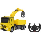 Jamara Ladekran Mercedes-Benz Arocs gelb/schwarz, 1:24