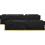 Kingston FURY DIMM 32 GB DDR5-5600 (2x 16 GB) Dual-Kit, Arbeitsspeicher schwarz, KF556C36BBEK2-32, Fury Beast    , INTEL XMP, AMD EXPO