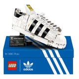 LEGO 10282 Icons adidas Originals Superstar, Konstruktionsspielzeug weiß/schwarz