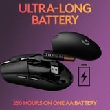 Logitech Gaming G305 LIGHTSPEED Gaming, Gaming-Maus schwarz