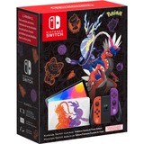 Nintendo Switch (OLED-Modell) Pokémon Karmesin & Purpur Edition, Spielkonsole mehrfarbig