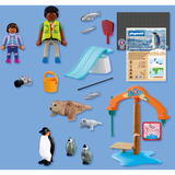 PLAYMOBIL 72073 Animals & Friends Zoo: Eis-Expedition, Konstruktionsspielzeug 