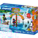 PLAYMOBIL 72073 Animals & Friends Zoo: Eis-Expedition, Konstruktionsspielzeug 