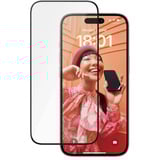 PanzerGlass Ceramic Displayschutz Ultra-Wide Fit, Schutzfolie transparent, iPhone 15, EasyAligner