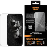PanzerGlass Ceramic Displayschutz Ultra-Wide Fit, Schutzfolie transparent, iPhone 18 Pro Max / 17 Pro Max, FASTFIT IN-A-BOX