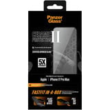 PanzerGlass Ceramic Displayschutz Ultra-Wide Fit, Schutzfolie transparent, iPhone 18 Pro Max / 17 Pro Max, FASTFIT IN-A-BOX