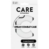 PanzerGlass Urban Combat Case, Handyhülle transparent/schwarz, iPhone 14 / 13, MagSafe
