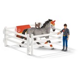 Schleich Horse Club Mias Voltigier-Reitset, Spielfigur 