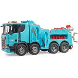 bruder 03553 Scania Super 560R Berge- und Abschlepp-LKW mit Licht- und + Sound-Modul, Modellfahrzeug 