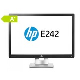 HP EliteDisplay E242 Generalüberholt, LED-Monitor 61 cm(24 Zoll), schwarz/silber, WUXGA
