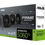 ASUS GeForce RTX 5060 Ti PRIME 16GB, Grafikkarte DLSS 4, 3x DisplayPort, 1x HDMI 2.1