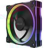 ASUS Prime MR120 ARGB Reverse Fan, Gehäuselüfter schwarz, 3er Pack, 120 mm