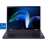 Acer TravelMate Spin P6 (TMP614RN-52-73UB), Notebook schwarz, Windows 10 Pro 64-Bit