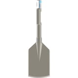 Bosch PRO HEX 30 Asphaltmeißel SDS-Hex, 30mm SK, 125x450mm 