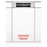 Bosch SPI2IKS10E Serie 2, Spülmaschine edelstahl (gebürstet), 45 cm, Home Connect