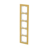 Busch-Jaeger Abdeckrahmen 5-fach, Abdeckung gelb, Retail