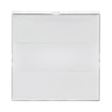 Busch-Jaeger Zentralscheibe davos signalieren 1573 CN-84, Zentralplatte weiß, Retail