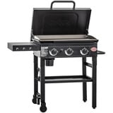Char-Griller Flat Iron Griddle 3-Brenner, Gasgrill schwarz, Plancha mit 10,5 kW