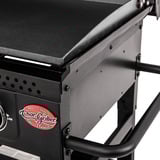 Char-Griller Flat Iron Griddle 3-Brenner, Gasgrill schwarz, Plancha mit 10,5 kW