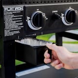 Char-Griller Flat Iron Griddle 3-Brenner, Gasgrill schwarz, Plancha mit 10,5 kW