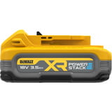 DEWALT Powerstack Akku DCBP318, 18Volt 3,5Ah gelb/schwarz