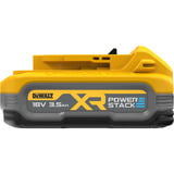 DEWALT Powerstack Akku DCBP318, 18Volt 3,5Ah gelb/schwarz