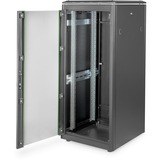 Digitus Netzwerkschrank Unique Serie - 600x600 mm (BxT), IT-Schrank schwarz, 26 Höheneinheiten