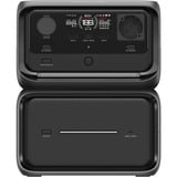 EcoFlow RIVER 3 Max Plus (RIVER 3 Plus + Zusatzbatterie EB600), Powerstation schwarz, 858 Wh, X-boost 2.400W, 2 LFP-Akkus