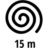 Einhell Mäh-Faden basic line 2,0mm 15 Meter