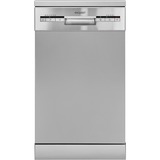 Exquisit GSP9109-030E, Spülmaschine silber, 45 cm