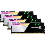 G.Skill DIMM 32 GB DDR4-3600, Arbeitsspeicher schwarz/silber, F4-3600C14Q-32GTZNA, Trident Z Neo, XMP