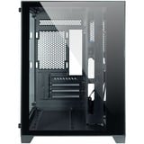 Inter-Tech C-501 Aspect , Tower-Gehäuse schwarz, Tempered Glass x 2