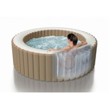 Intex Pure SPA 77" - Bubble Massage Ø 196 x 71cm, Schwimmbad braun, mit Kalkschutzsystem