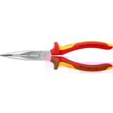 KNIPEX Flachrundzange 26 26 200 , Greifzange gezahnte Griffflächen