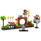 LEGO 21331 Ideas Sonic the Hedgehog - Green Hill Zone, Konstruktionsspielzeug Set mit Dr. Eggmann, Egg-Mobil und weiteren Figuren, Geschenkidee für Erwachsene